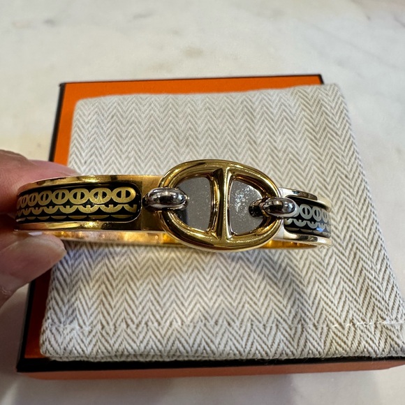 Hermes Enamel Mini Clic Chaine PM - Picture 3 of 16